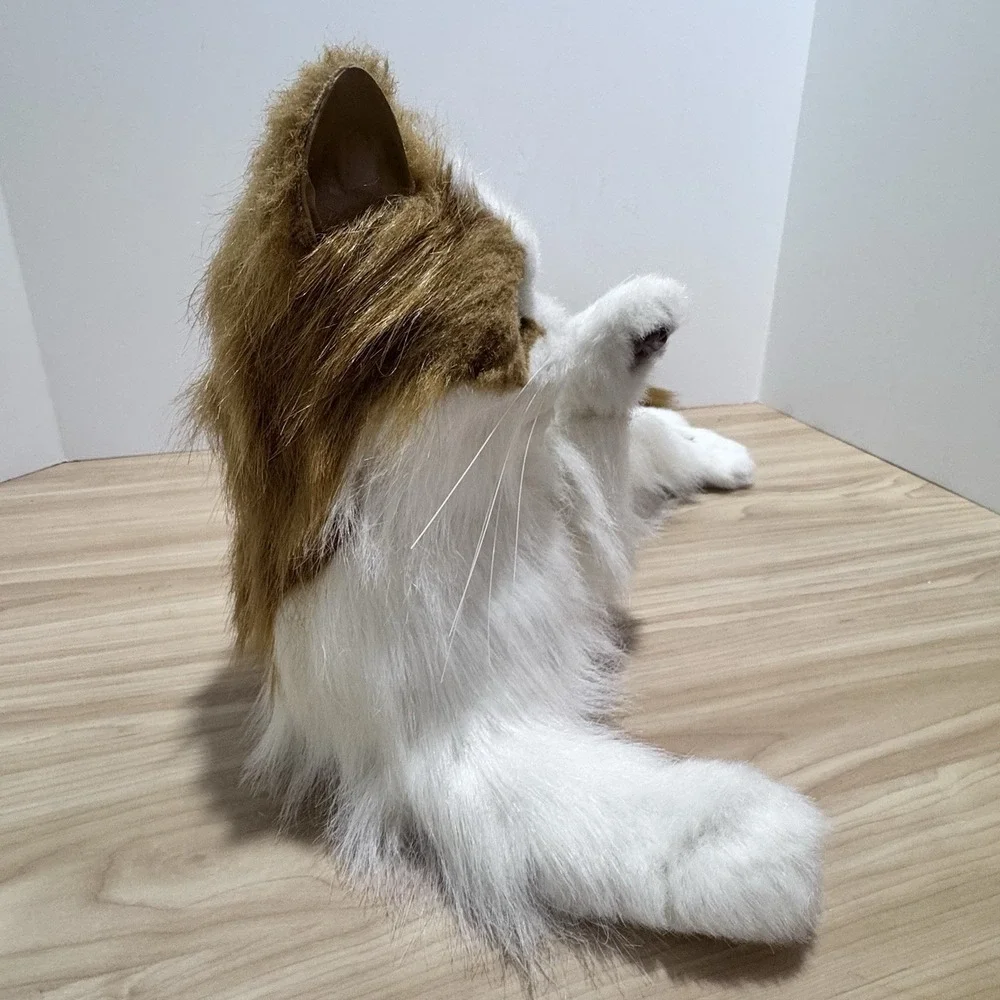 FurReal Friends Orange and White Lulu My Cuddlin Kitty Cat 2008 Tested Works